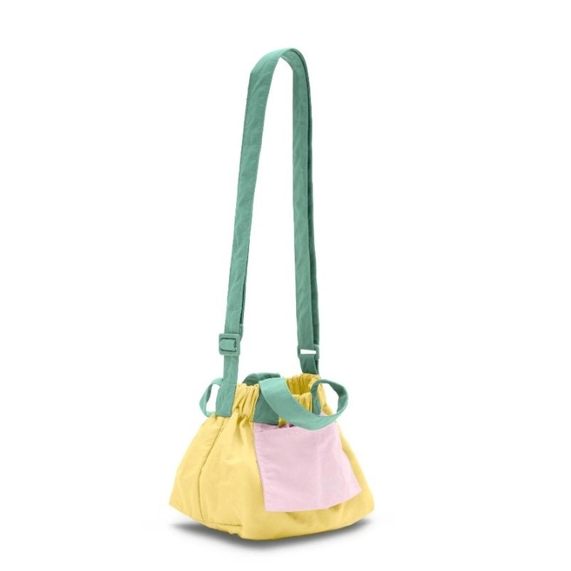 Colourblock Micro Dumpling Bag