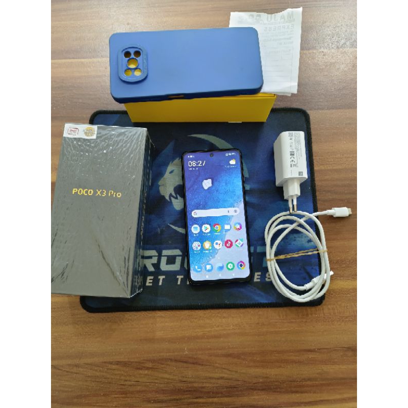 Second POCO X3 PRO ram 6/128 gb garansi resmi xiaomi