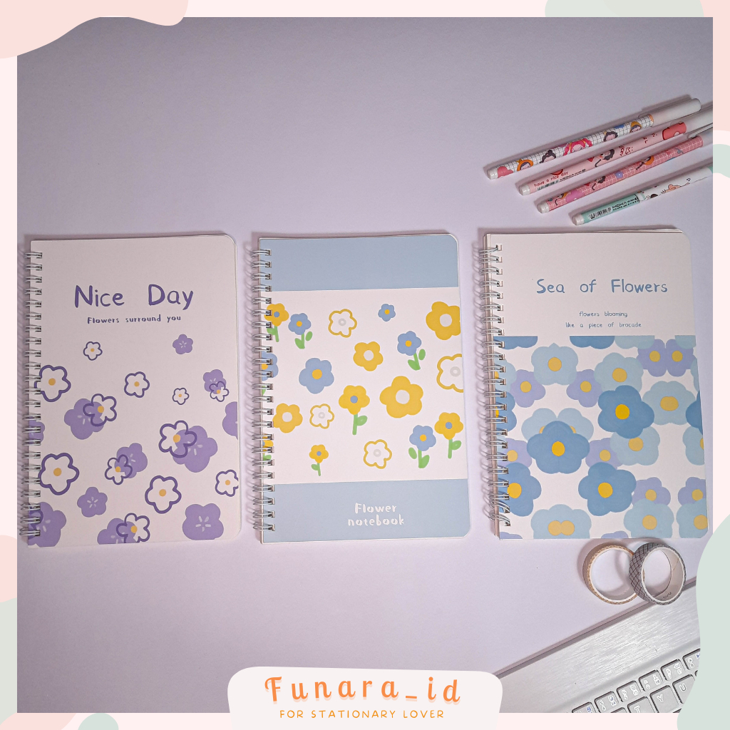 

Notebook A5 / Notebook Lucu / Notebook Ring / Notebook Mini / Notebook Aesthetic