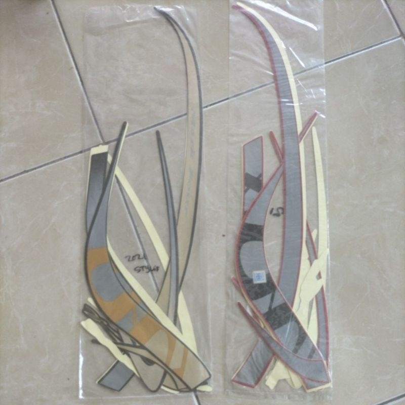 Stiker striping motor scoopy stylish 2021