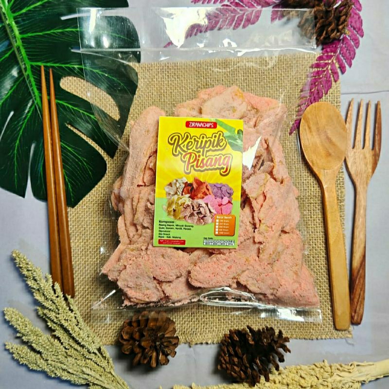 

Keripik Pisang Rasa Strawberry 200gr