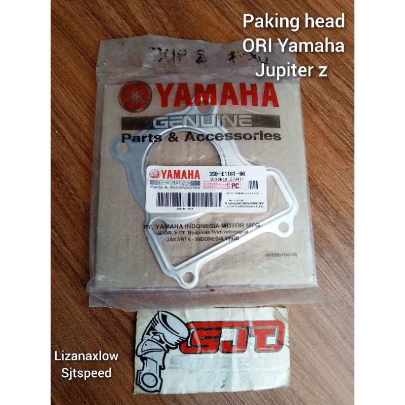 paking head Jupiter z Vega R new ori yamaha gasket ORI Yamaha