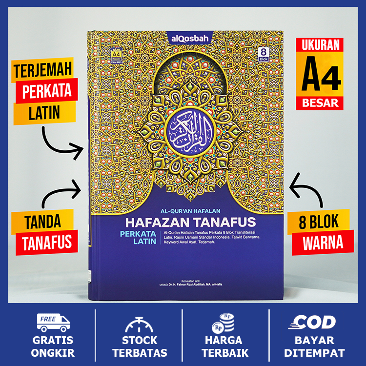 Al quran hafazan perkata LATIN A4 Al quran terjemah Al quran tajwid warna Al quran latin Gratis Ongk