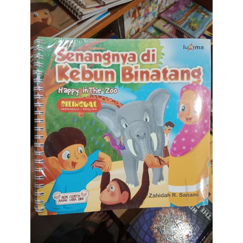Seri Cerita Anak Usia Dini : Senangnya di Kebun Binatang - Happy in The Zoo
