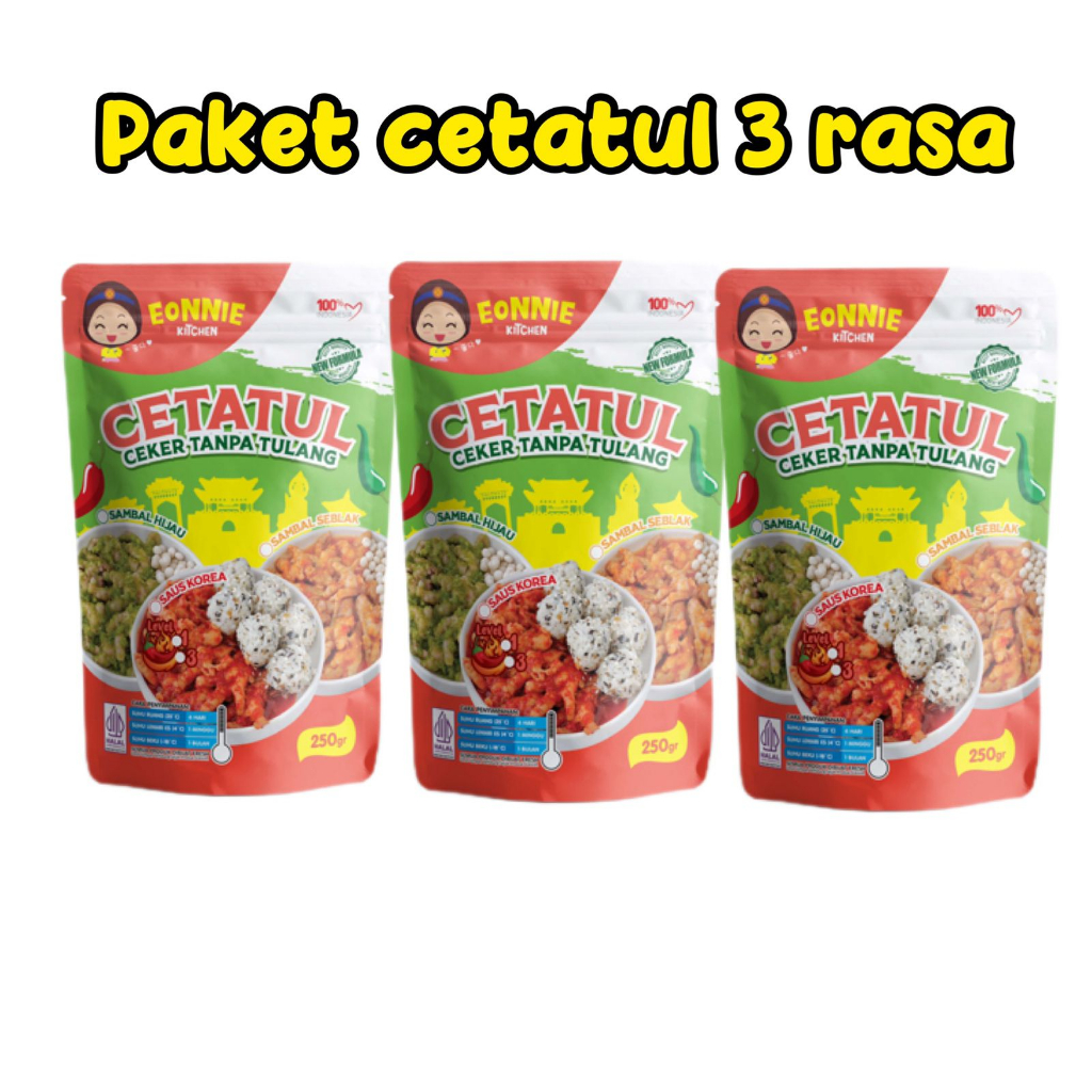 

PAKET CETATUL ISI 3 MIX