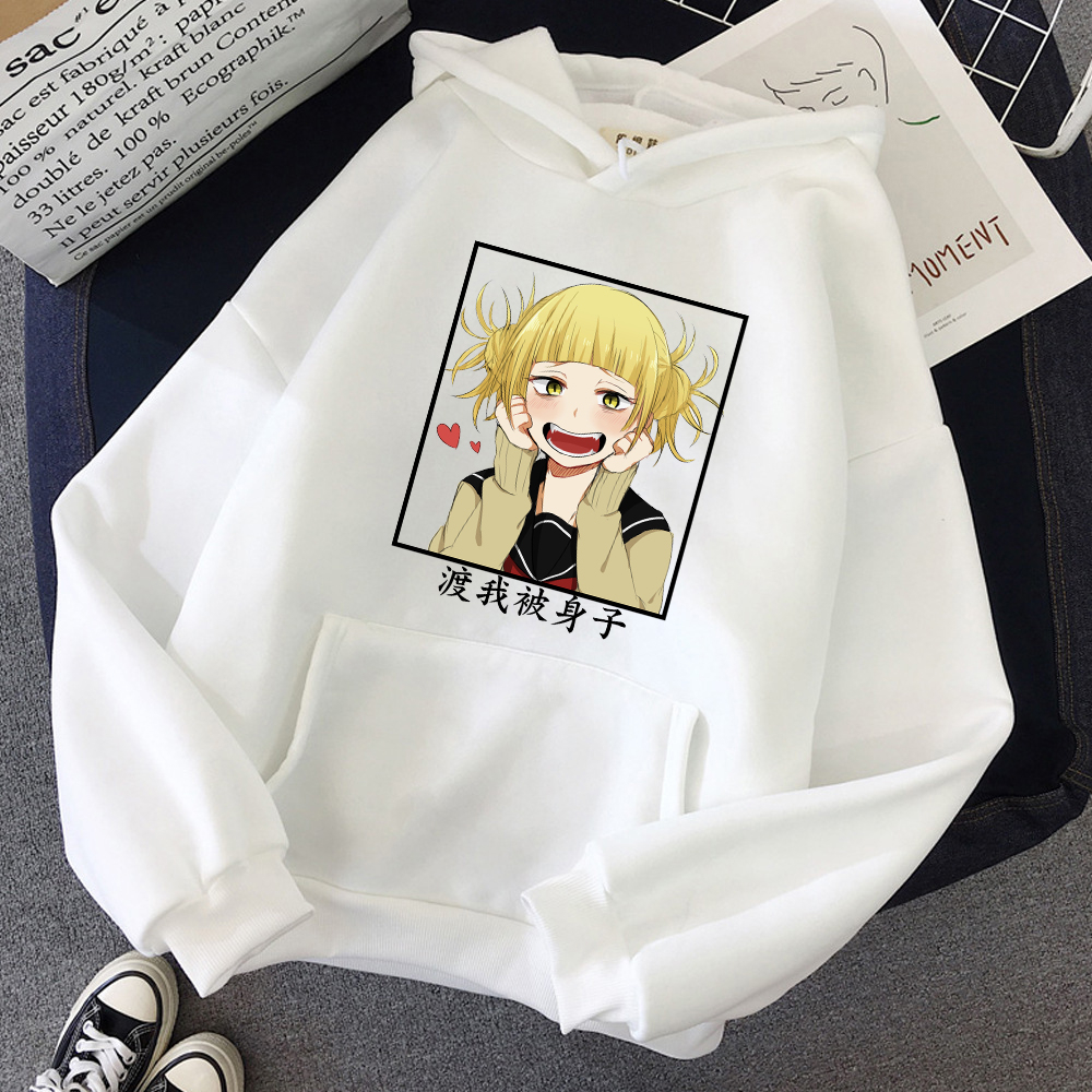 Sweater Hoodie Oversize Anime Girls Himiko Wanita/Remaja/Dewasa Cowok Cewek Hoodie Sweater