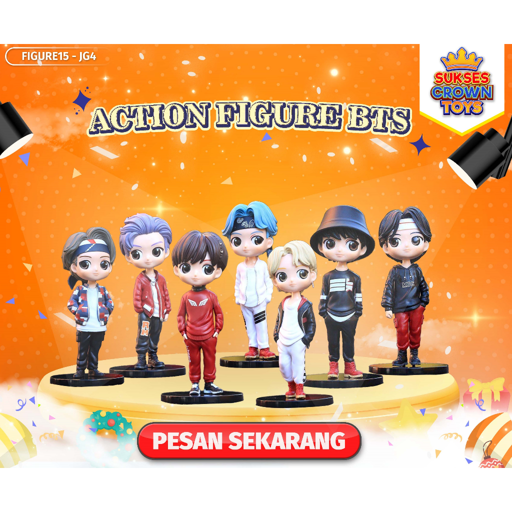 Action Figur BTS EXO / Action Figur Bangtan
