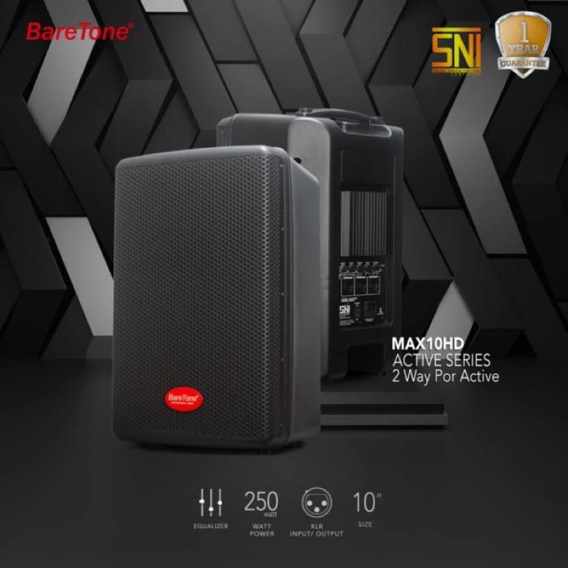 Speaker Aktif Baretone MAX 10 HD Original 10 inch BARETONE MAX10HD