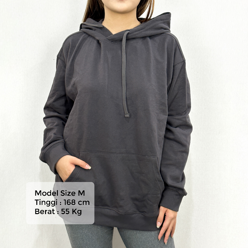 Hoodie Goodfellow Unisex Dark Grey | Gudang Bajoe M26