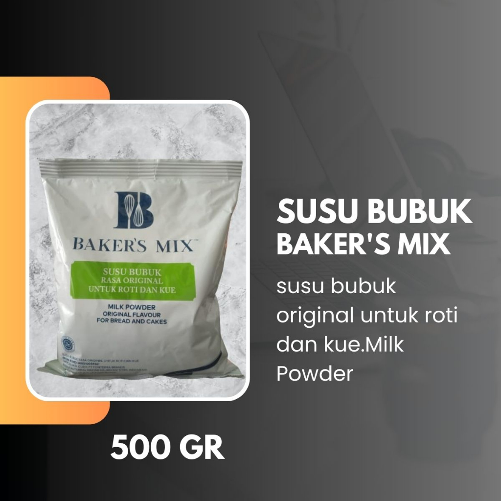 

Susu Bubuk Full Cream Baker's Mix 500 Gr