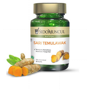 Sidomuncul Sari Temulawak 30 Kapsul