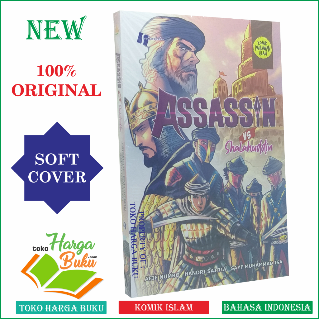 Foto Komik Assassin VS Shalahuddin Komik Pahlawan Islam Penerbit Salsabila