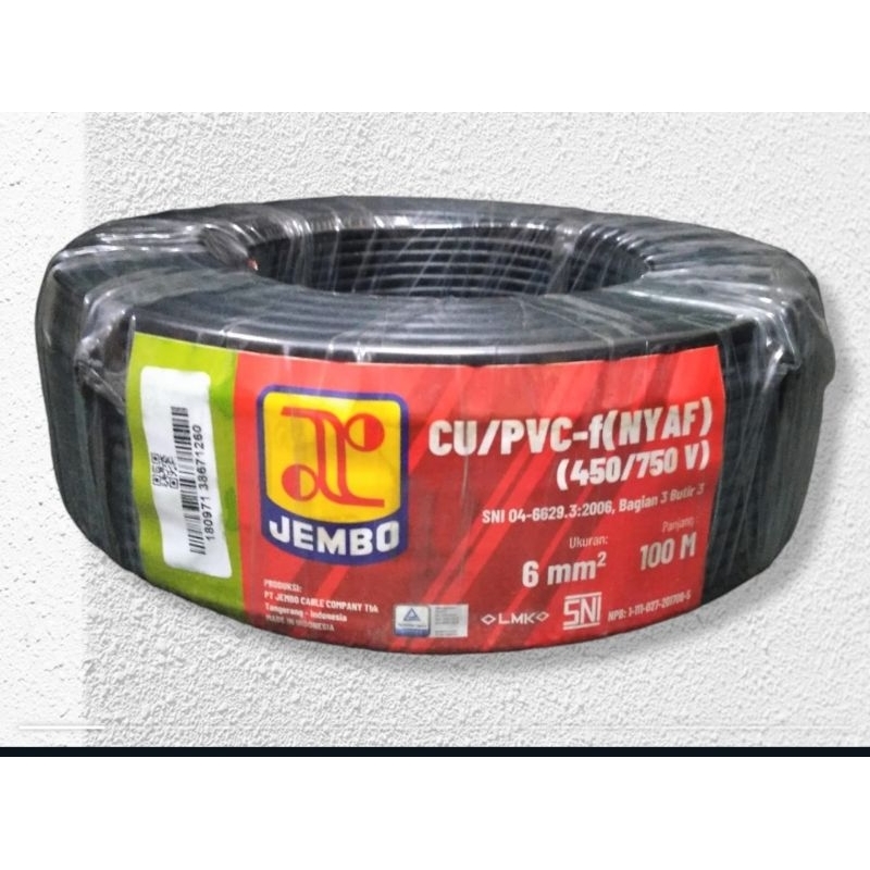 kabel jembo nyaf 6mm