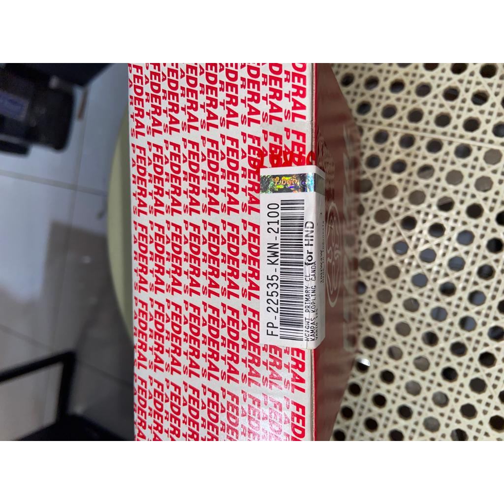 Kampas Kopling Ganda Weight Set Clutch Federal Vario 125 Vario 150 22535 KWN 2100