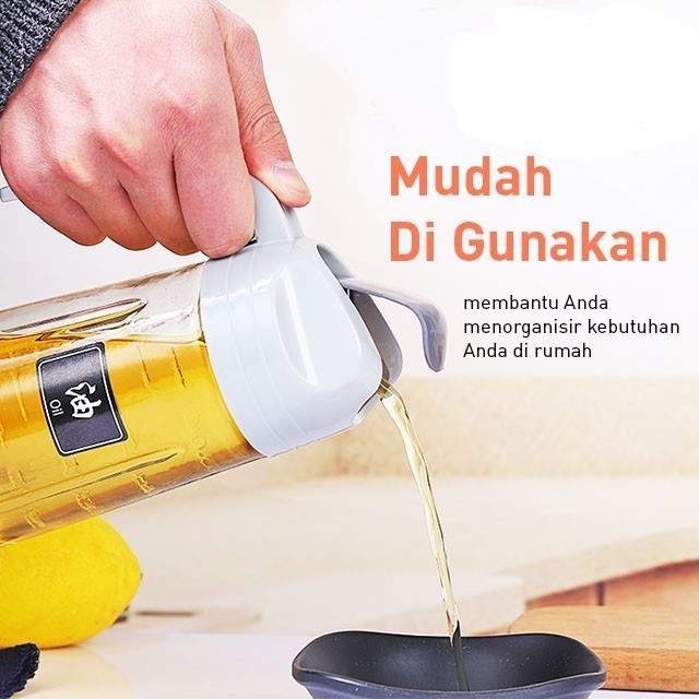 B ( B00083 ) BOTOL MINYAK GORENG ANTI TUMPAH + DUS / HARGA GROSIR
