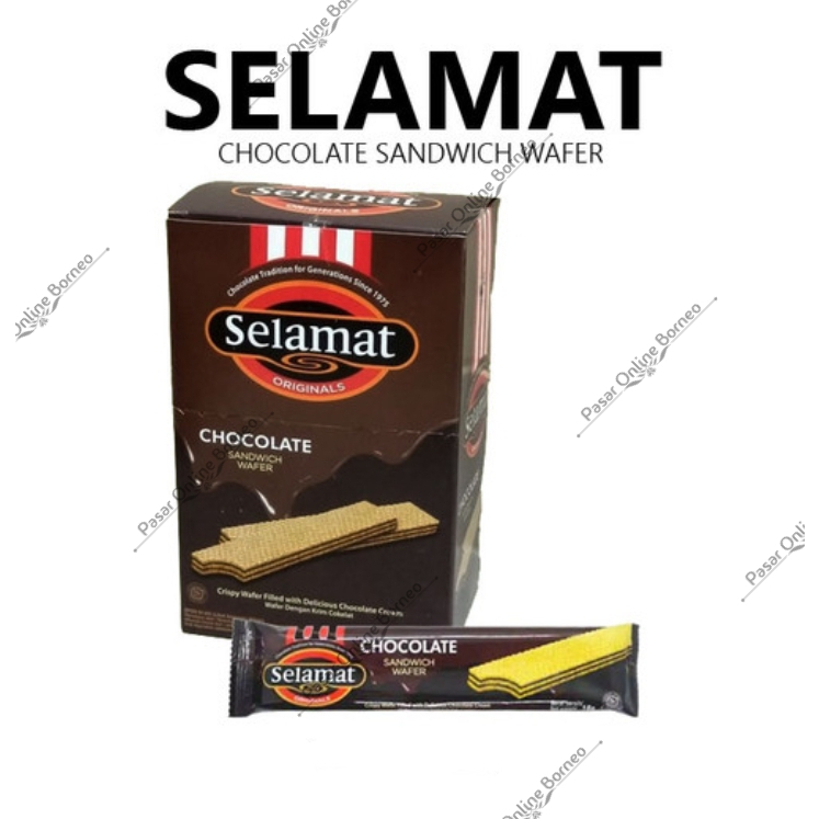 

Selamat Wafer Chocolate Sandwich isi 20pcs