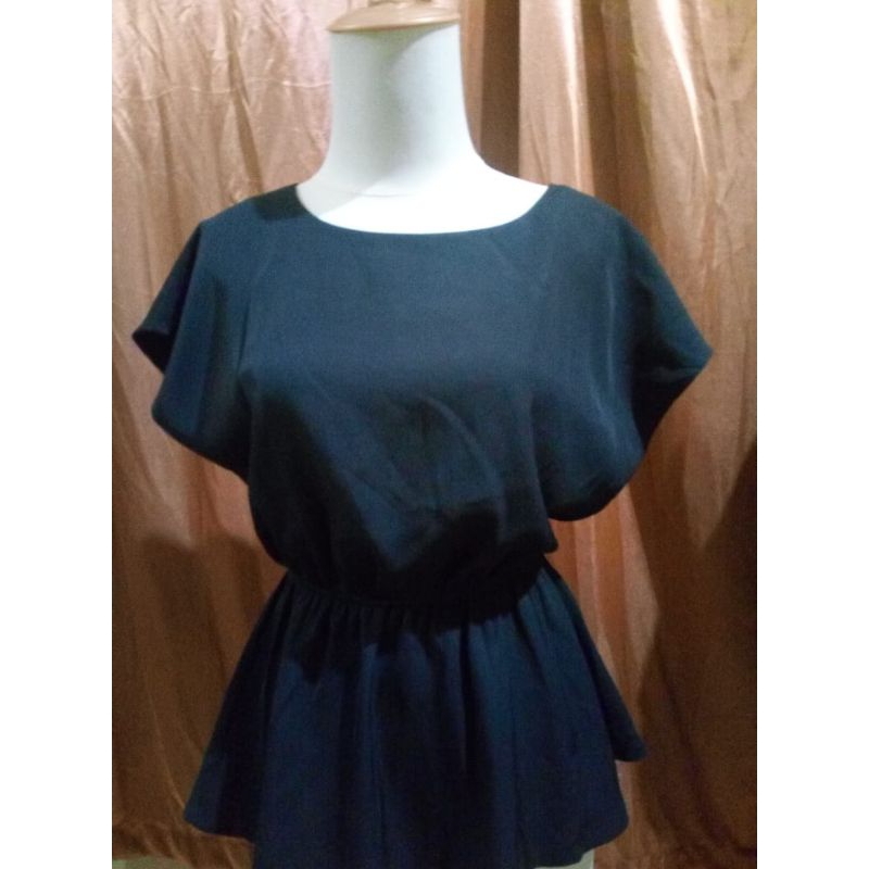 Atasan wanita/ Kemeja kerut pinggang