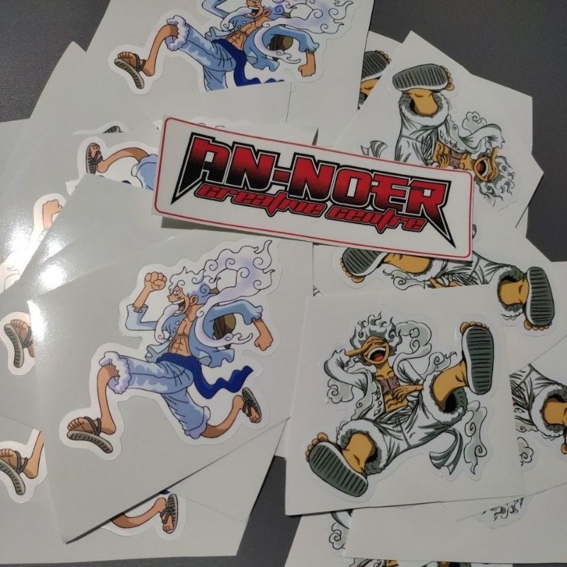 Stiker Luffy Gear 5 ONEPIECE
