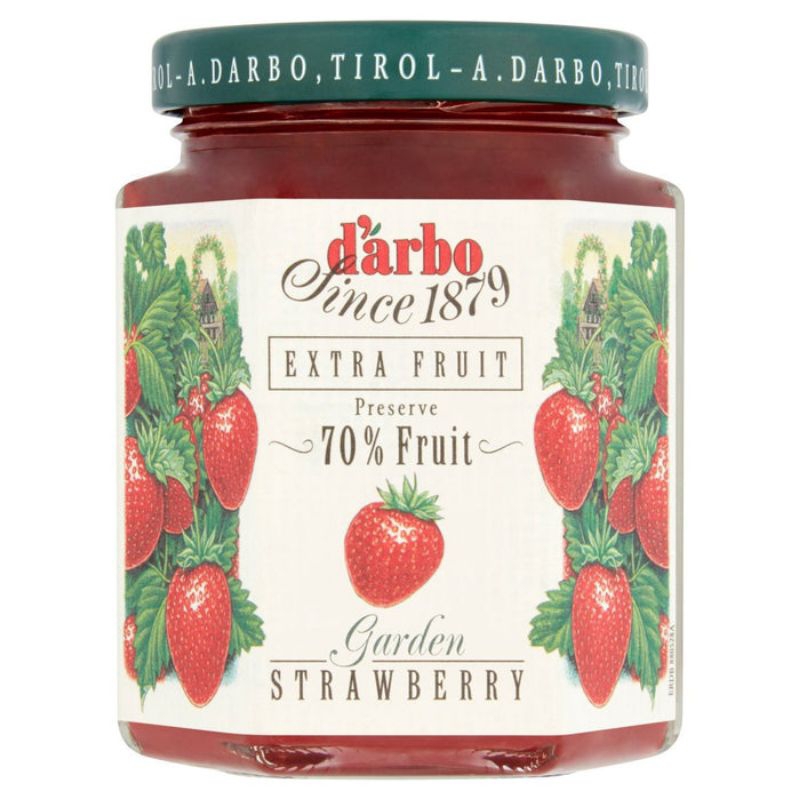 

D'ARBO 70% Fruit Spread Strawberry / Blueberry / Raspberry 200g