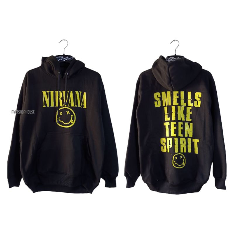 Jaket Hoodie Band Nirvana / Sweater Distro Jaket Band