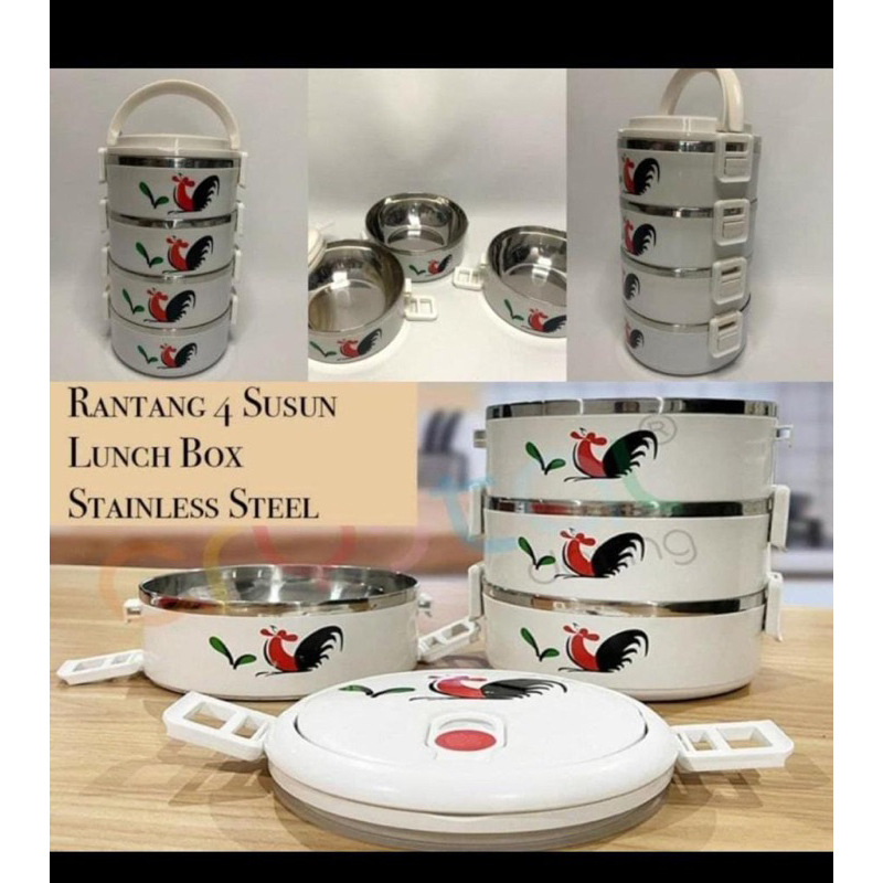 RANTANG AYAM 4 SUSUN | RANTANG SUSUN | RANTANG