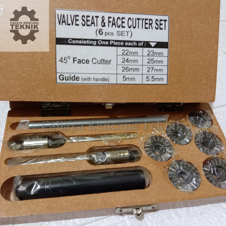 Cutter Valve seat isi 6 pcs sting clep motor dan mobil 6 pcs