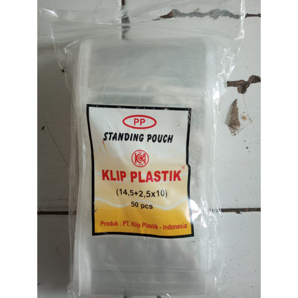 Standing Pouch (STP) Plastik Klip 17x10 / Plastik Klip / Standing Pouch