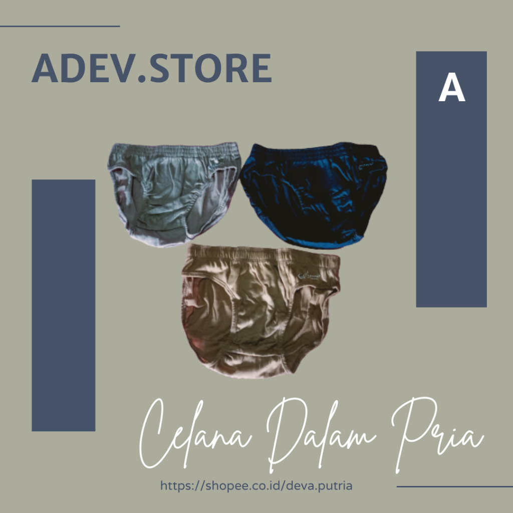 [ ISI 3 PCS ] GIOVANNI ORANGE / CELANA DALAM PRIA MURAH / CELANA DALAM LAKI LAKI DEWASA / CELANA DAL