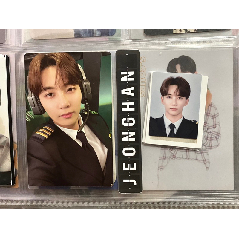 READY JEONGHAN PILOT SET carat membership kit svt seventeen photocard