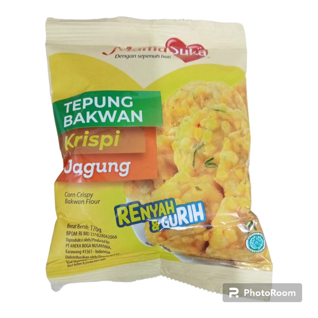 

Tepung Bakwan Krispi Jagung 170 gram Mamasuka