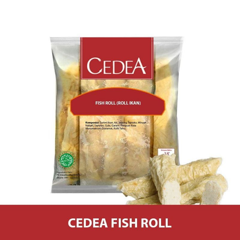 

Cedea Fish Roll 250gr 500gr Shabu Shabu Sukiyaki