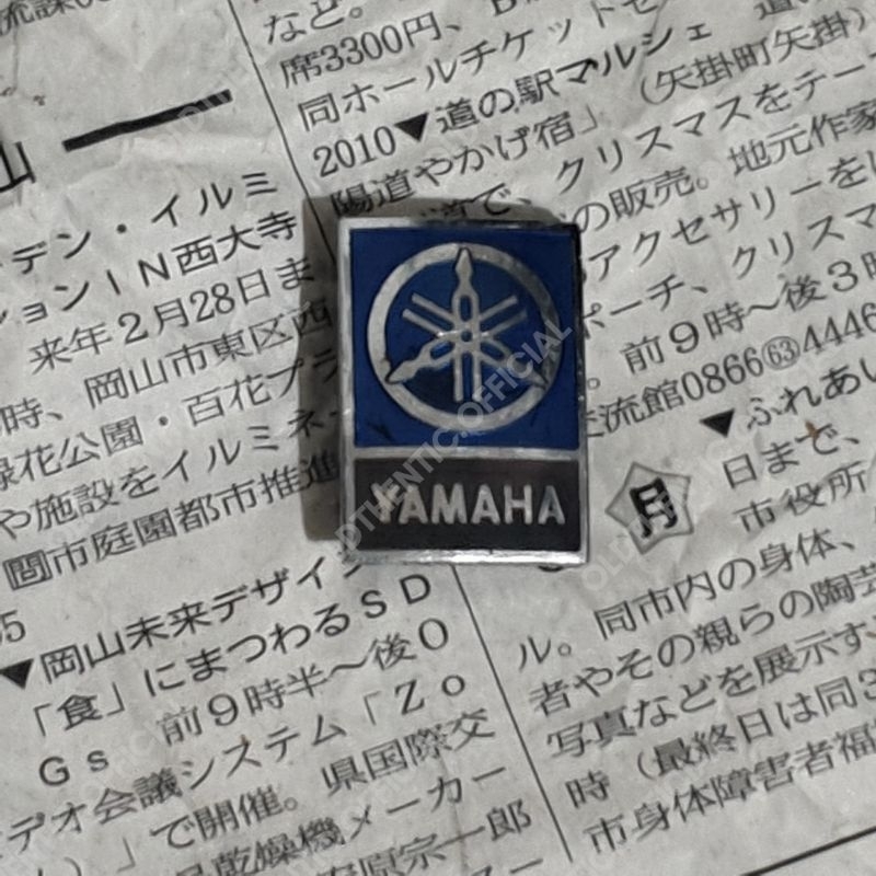 [ORIGINAL] Emblem Yamaha Batok Headlamp Yamaha YL1 Yamaha Twin 100cc