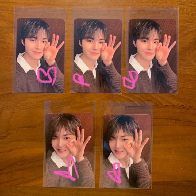 [READY STOCK] PC PHOTOCARD POB TREASURE FANSIGN JAKARTA JKT SET