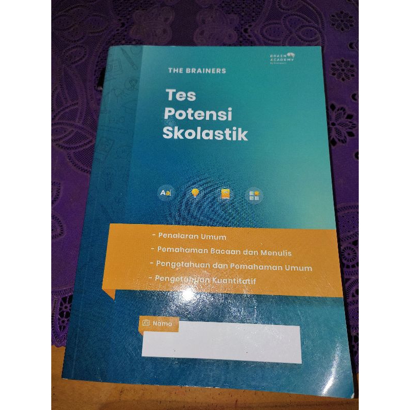 BUKU PRELOVED TPS 2022 BRAIN ACADEMY BY RUANGGURU