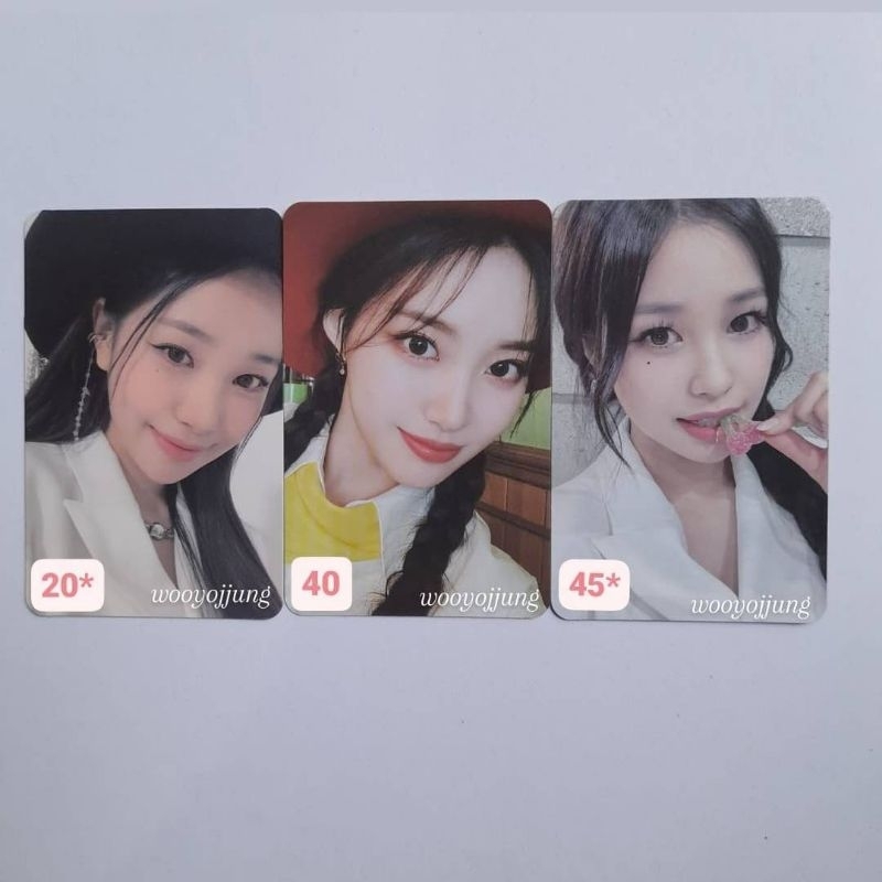 PHOTOCARD PC JIHAN ZOA WEEEKLY PGA SG21