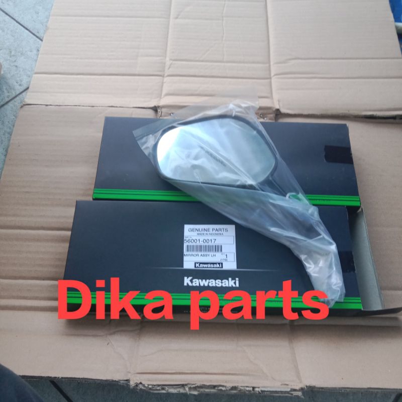 Satu set spion, kaca spion kawasaki Zx130, ZX130, original kawasaki
