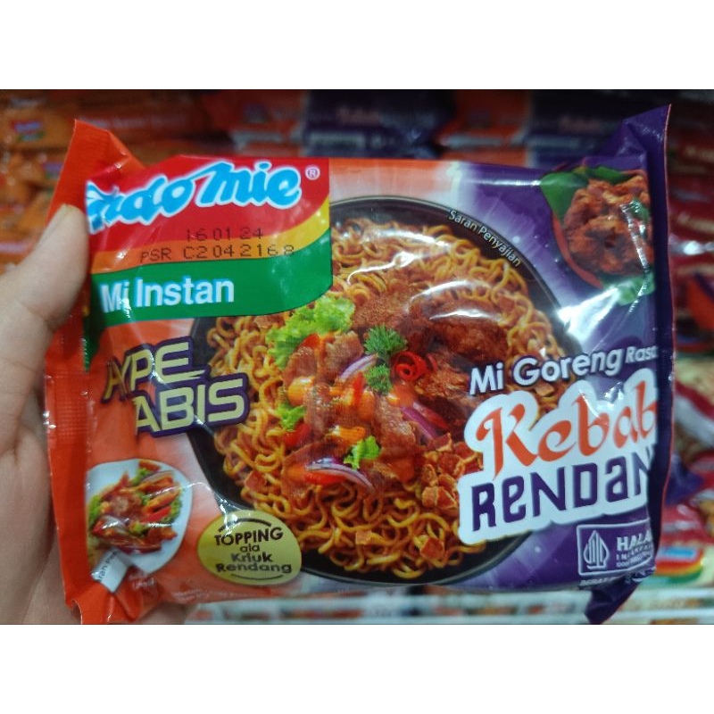 

indomie kebab rendang