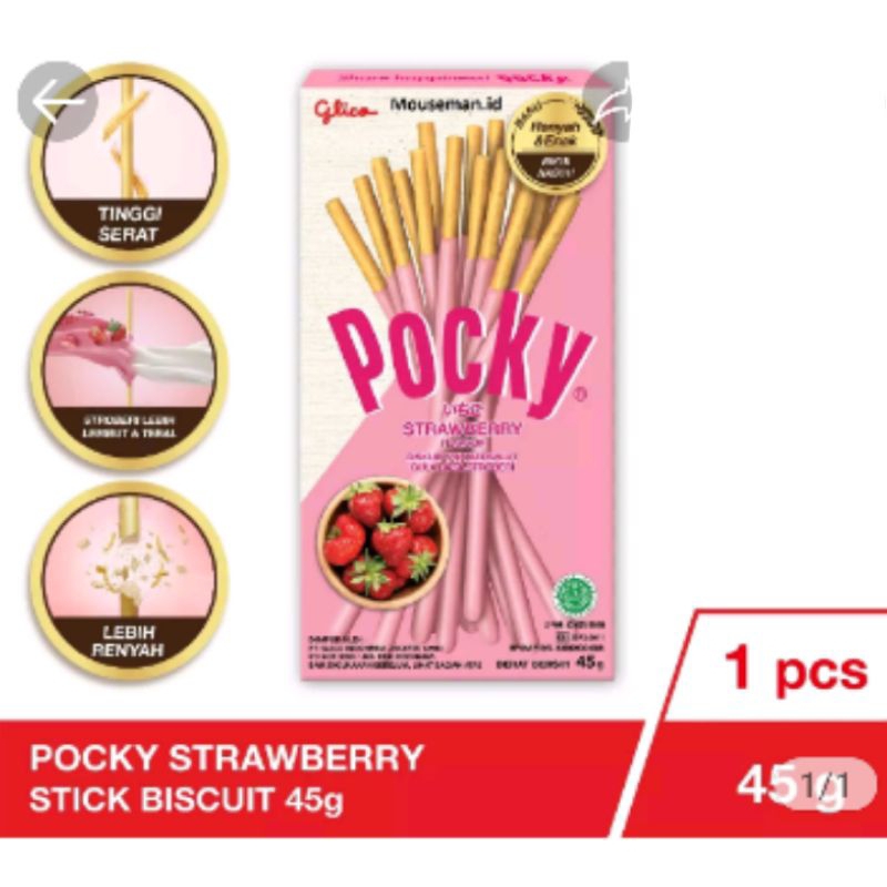 

pocky strawberry 45gr