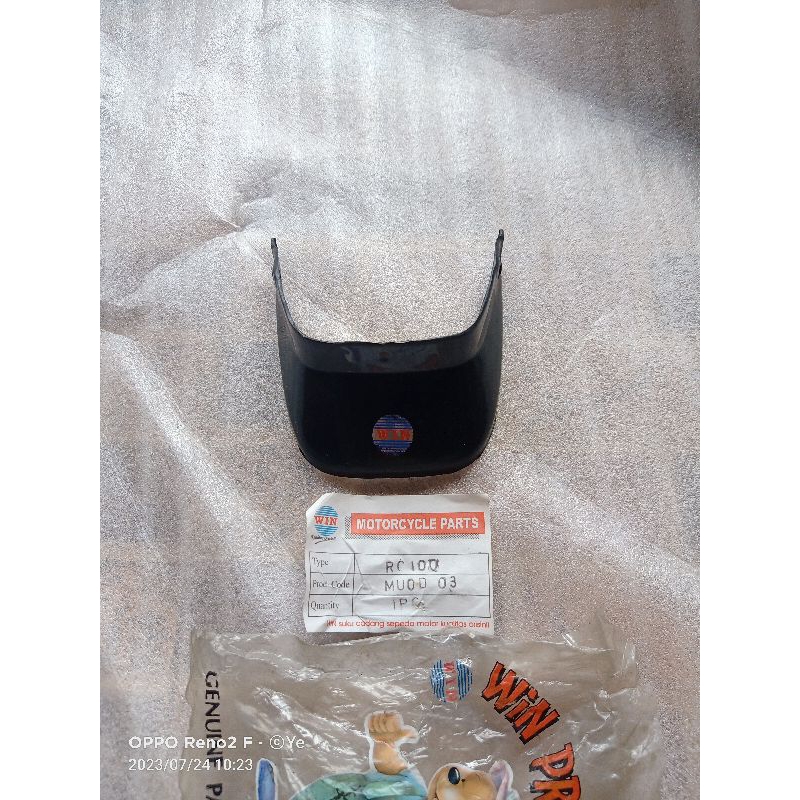 pet topi penahan air lumpur spakbor belakang RC100 RC80 sprinter bravo jet colet