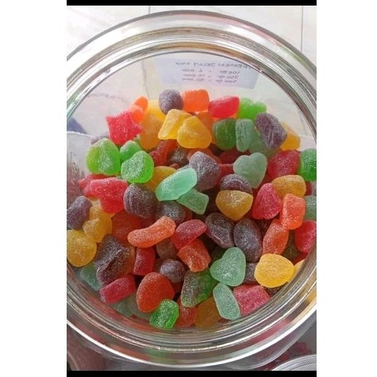 

Permen jelly mix 250gr