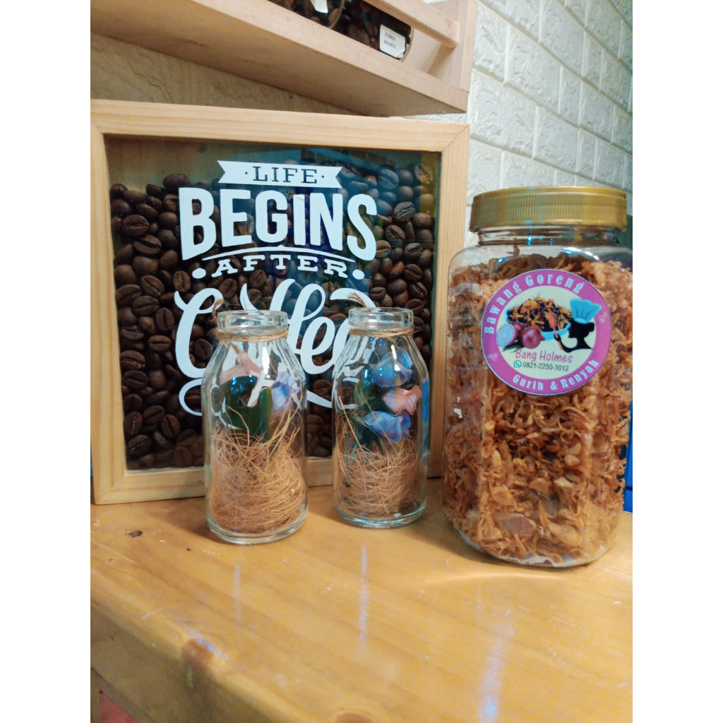 

Bawang Goreng Toples Brebes 700ml / Brambang Goreng Toples 700ml / Bagor Toples 700ml