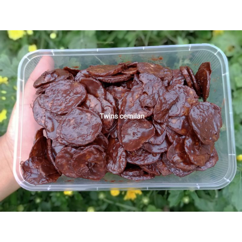 

KERIPIK PISANG COKLAT LUMER/CEMILAN KEKINIAN