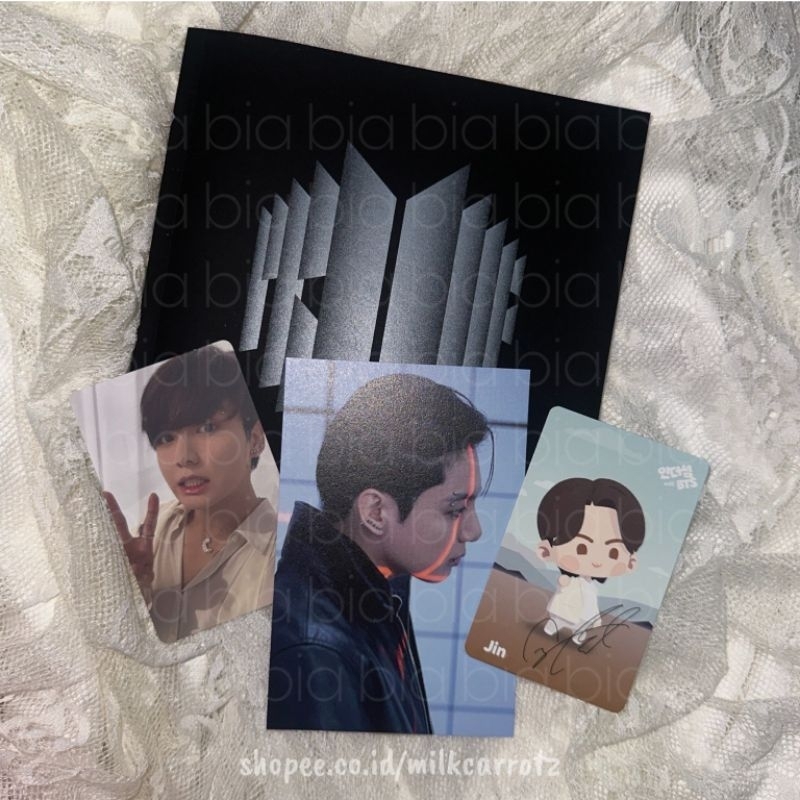 [unsealed] BTS proof compact pc & postcard jungkook | seokjin in the seom