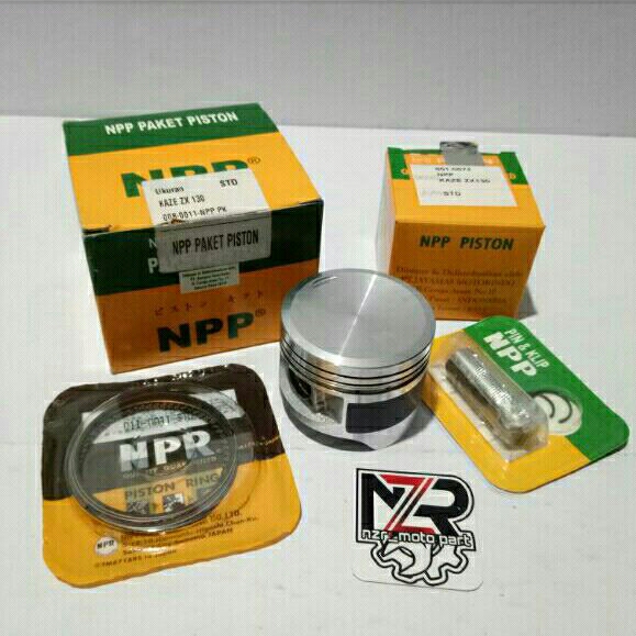 PISTON KIT ZX 130//SEHER SET RING KAWASAKI ZX 130 KAZE BLITZ LAMA 110 OS/OVER SIZE STANDAR/25/50/75/