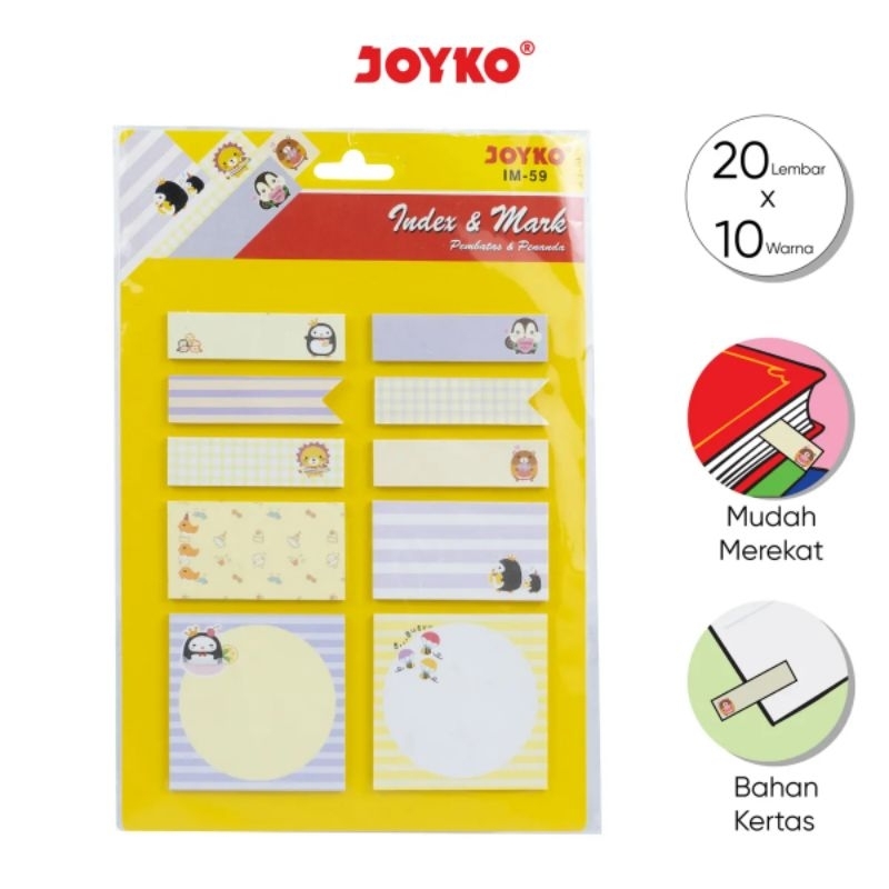 

Sticky Notes/Index Mark/Pembatas Kertas/JOYKO IM-59