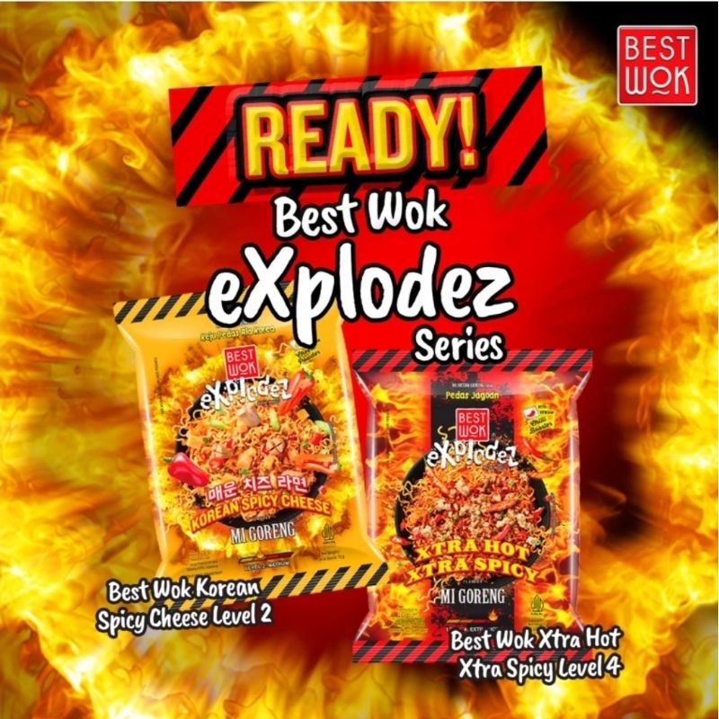 

Mie Goreng Original BestWok 85gr Seafood Blackpepper Korean Cheese