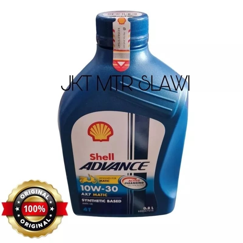 oli shell matic 0,8 oil shell matic 0,8 10W-30 ASLI
