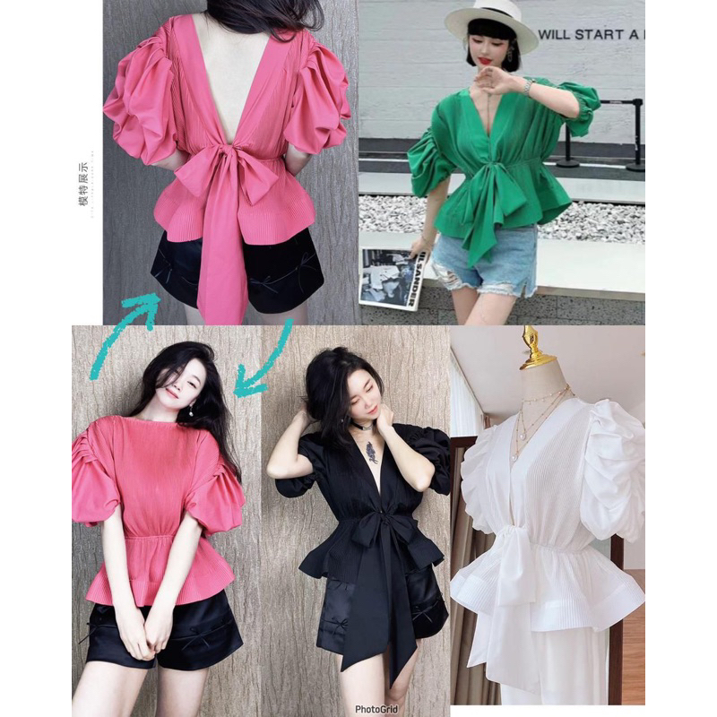 BANGKOK PLEATS BLOUSE PLISKET