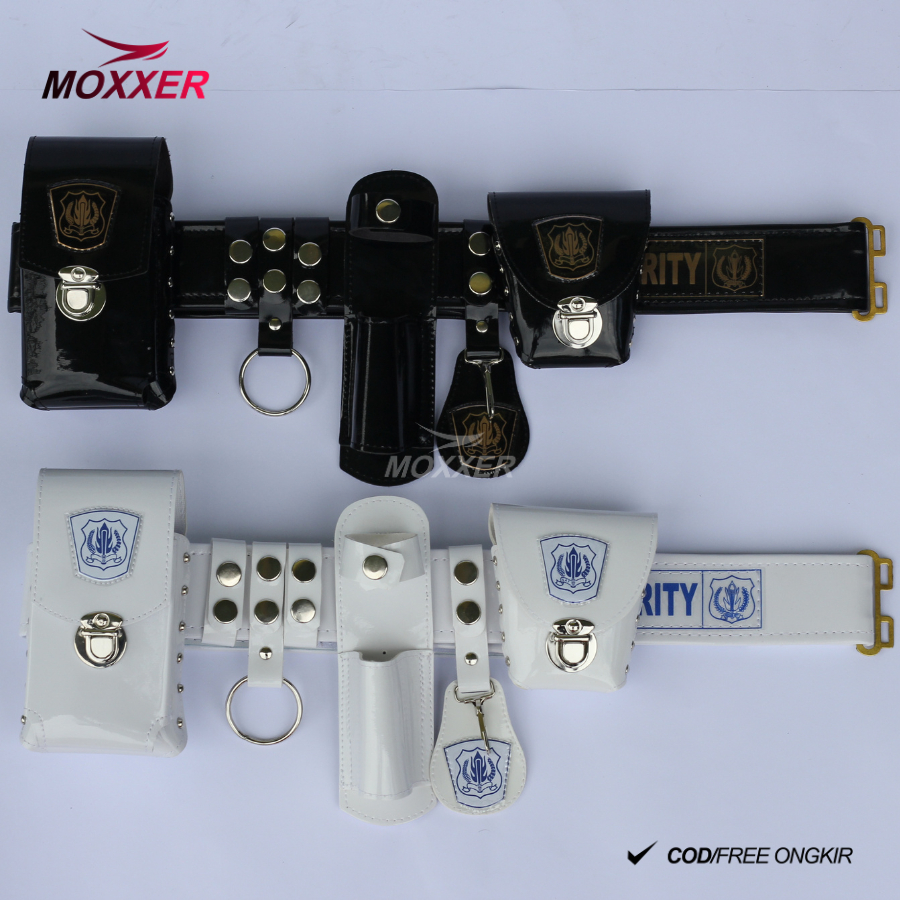 Sabuk Kopel Ikat Pinggang Satpam / Security / Dishub / Balantas Banser FULLSET TANPA KEPALA BANGKOL,