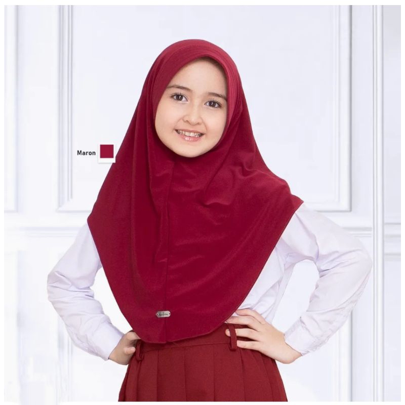 VALUE PACK JILBAB ANAK/KERUDUNG ANAK/HIJAB ANAK SEKOLAH SD/KEKINIAN AZKIA HIJAB COLLECTION
